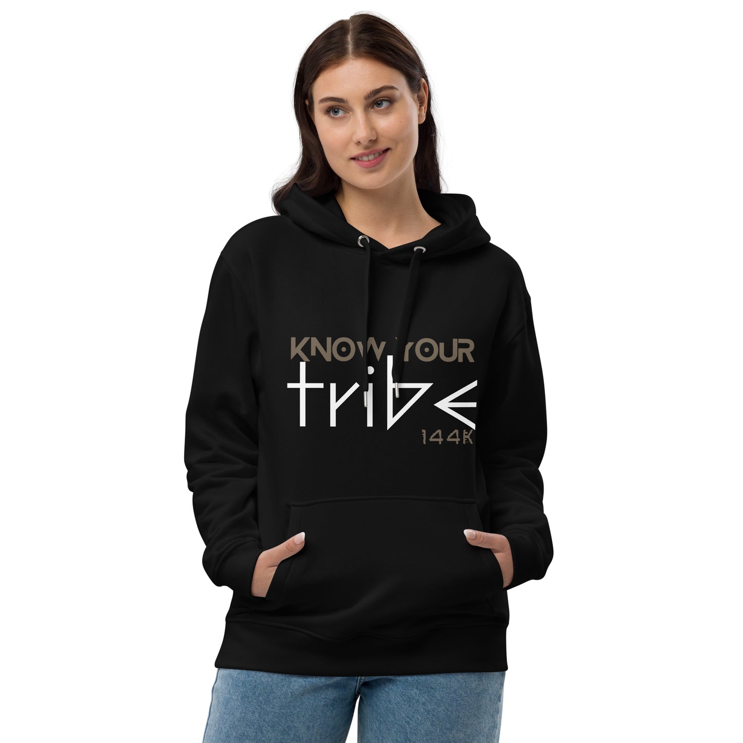 TRIBE, "know your" Premium eco graphic hoodie sweatshirt
