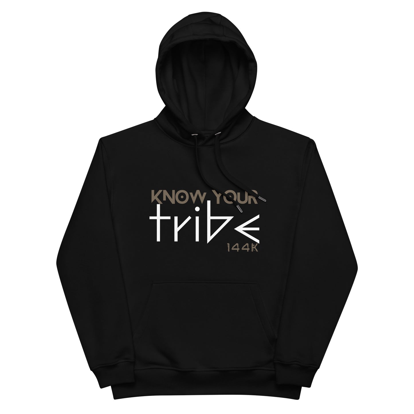 TRIBE, "know your" Premium eco graphic hoodie sweatshirt