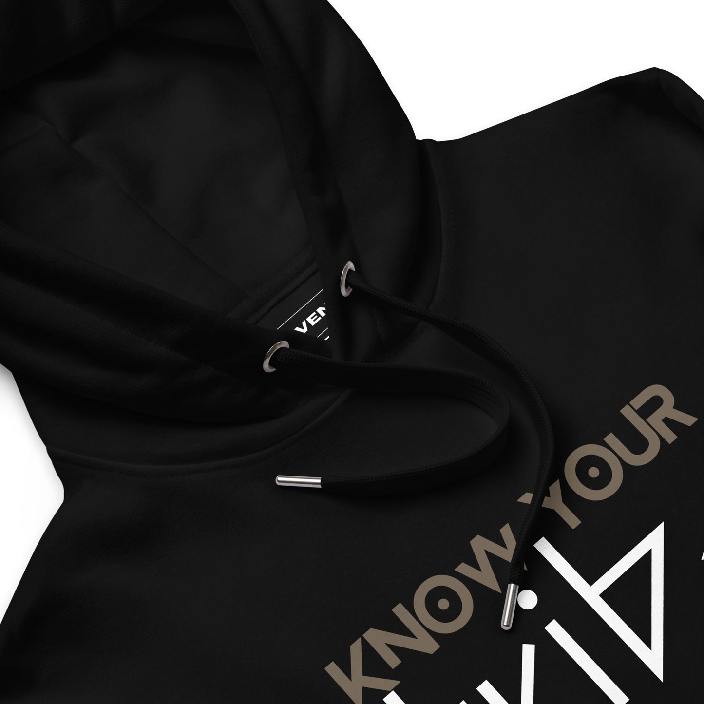 TRIBE, "know your" Premium eco graphic hoodie sweatshirt