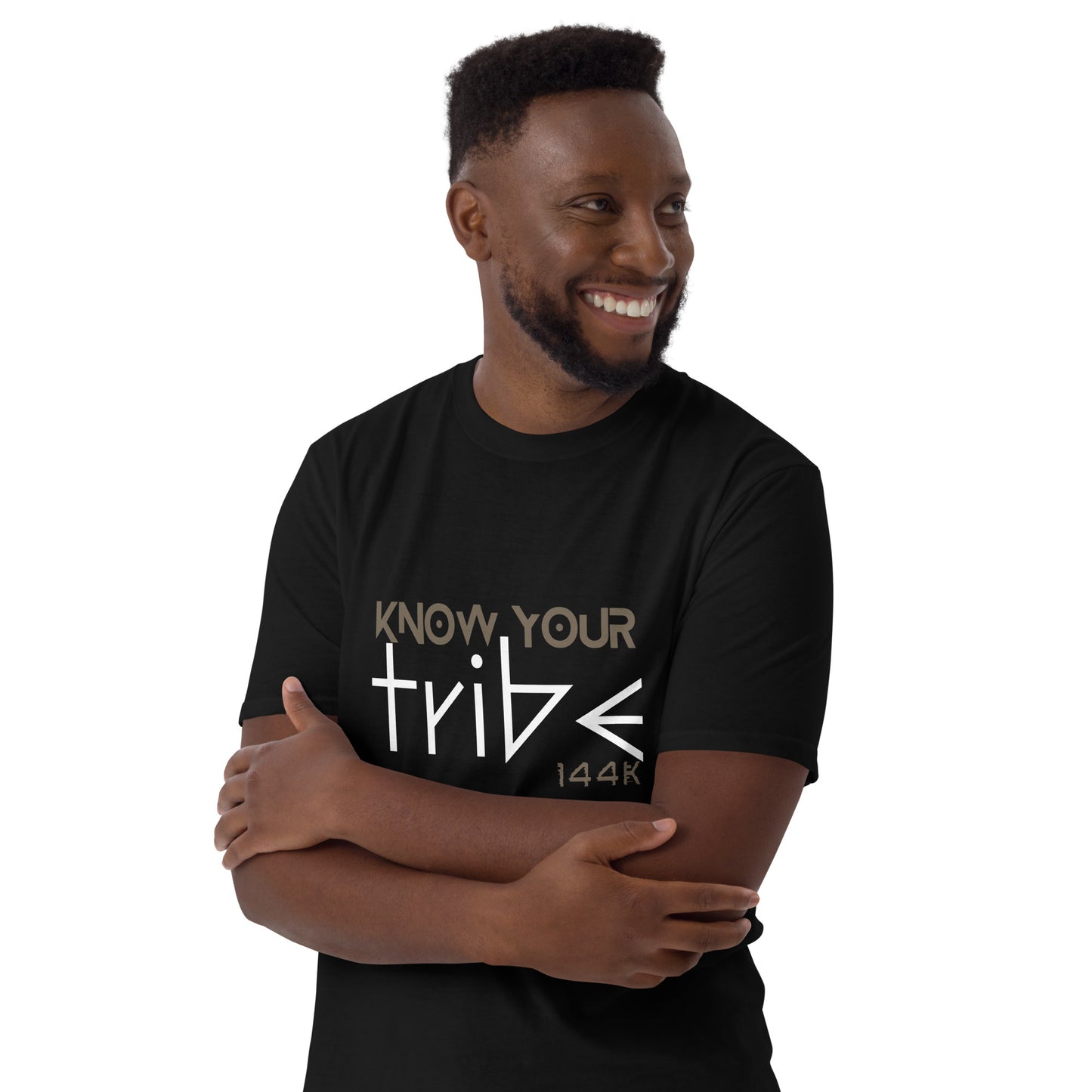 TRIBE, "know your" Short-Sleeve Unisex Graphic Cotton T-Shirt
