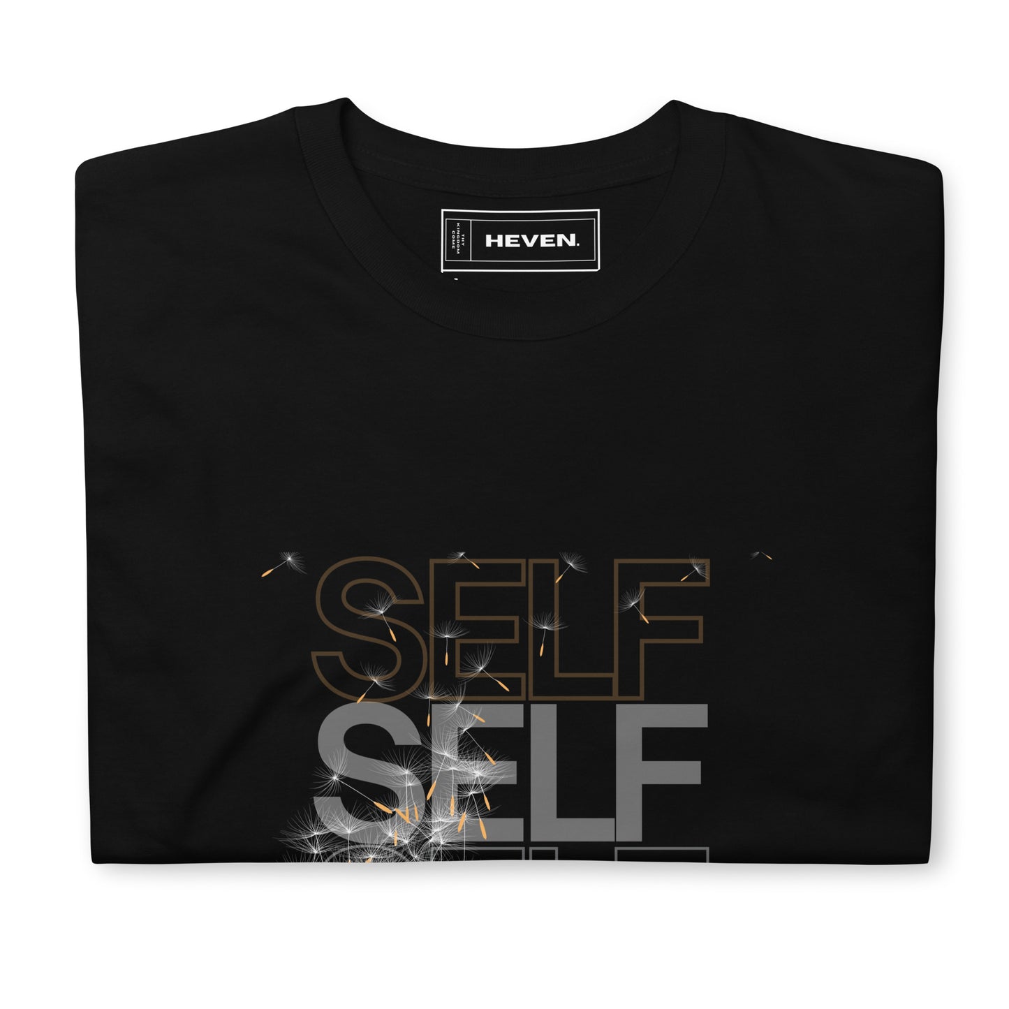 "SELF" Aware Short-Sleeve Unisexb Graphic Cotton T-Shirt