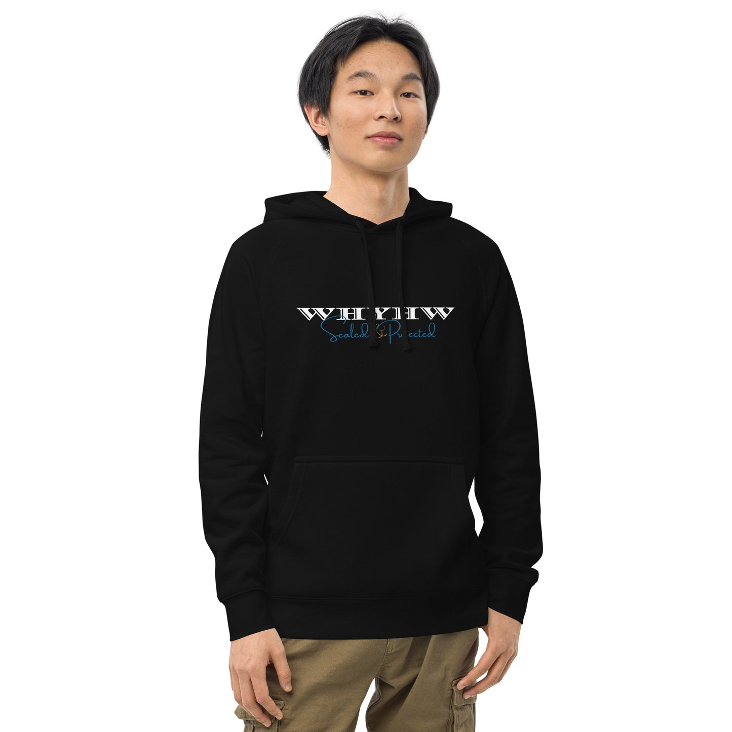 WHYHW "Sealed & Protected" Unisex kangaroo pocket hoodie
