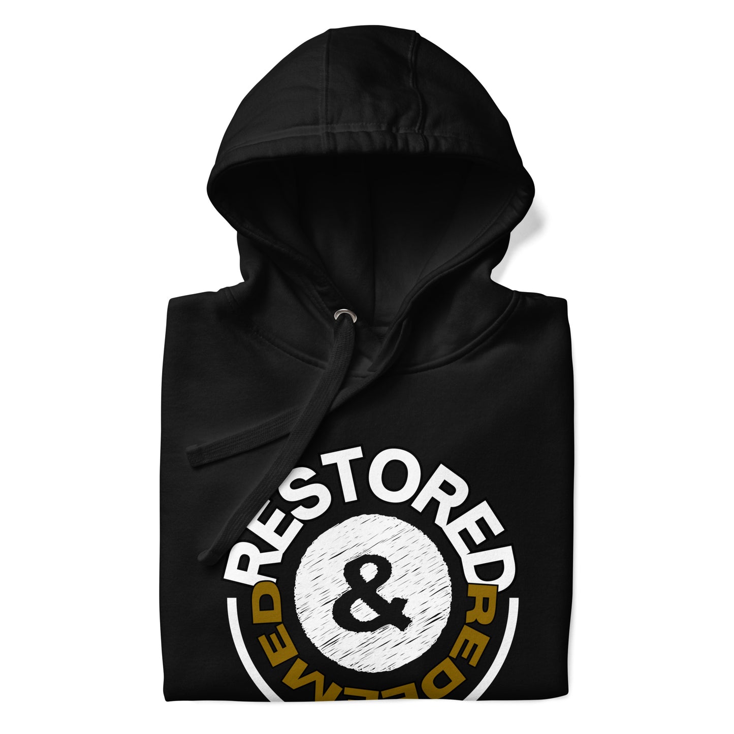 RESTORED & REDEEMED Cotton Blend Unisex Hoodie Sweatshirt