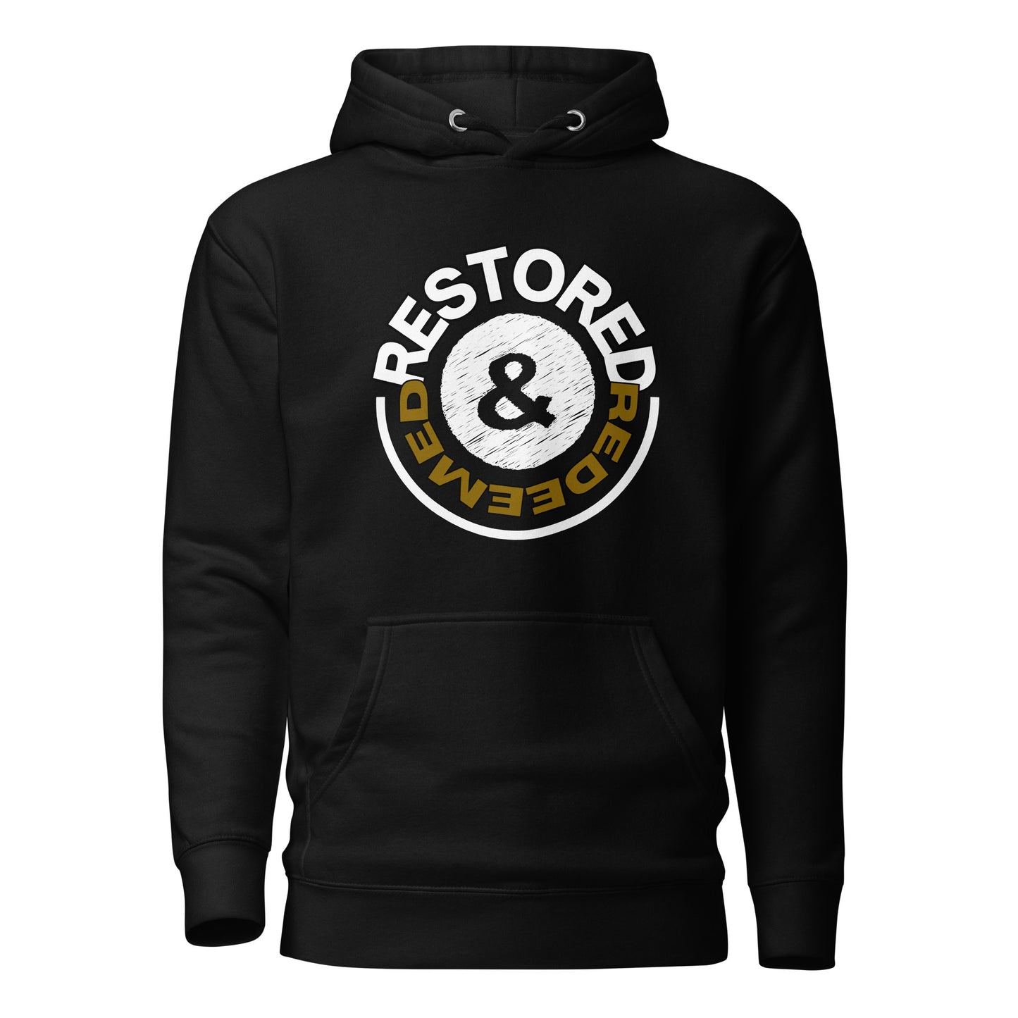 RESTORED & REDEEMED Cotton Blend Unisex Hoodie Sweatshirt