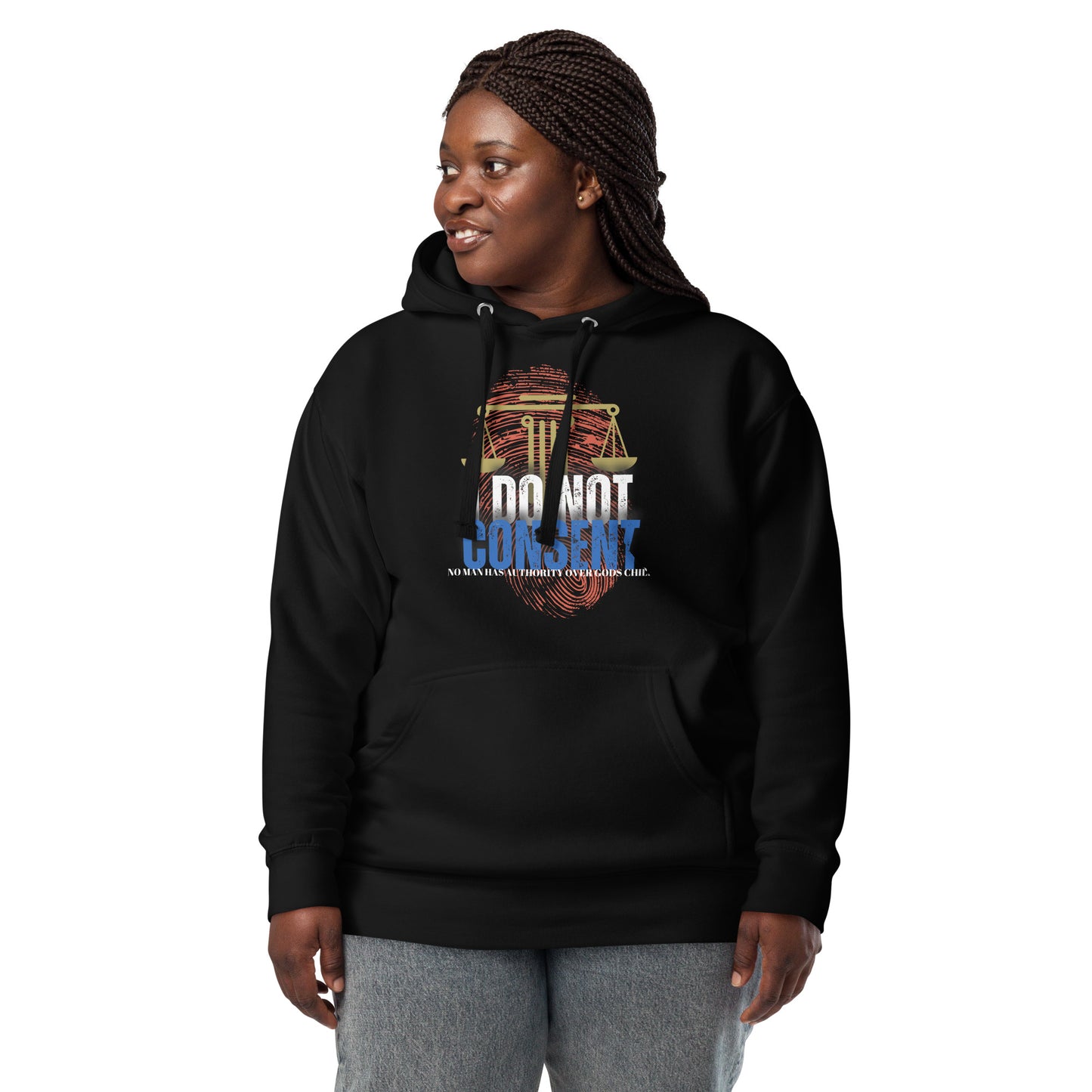 I DO NOT CONSENT Unisex Graphic Hoodie Sweatshirt