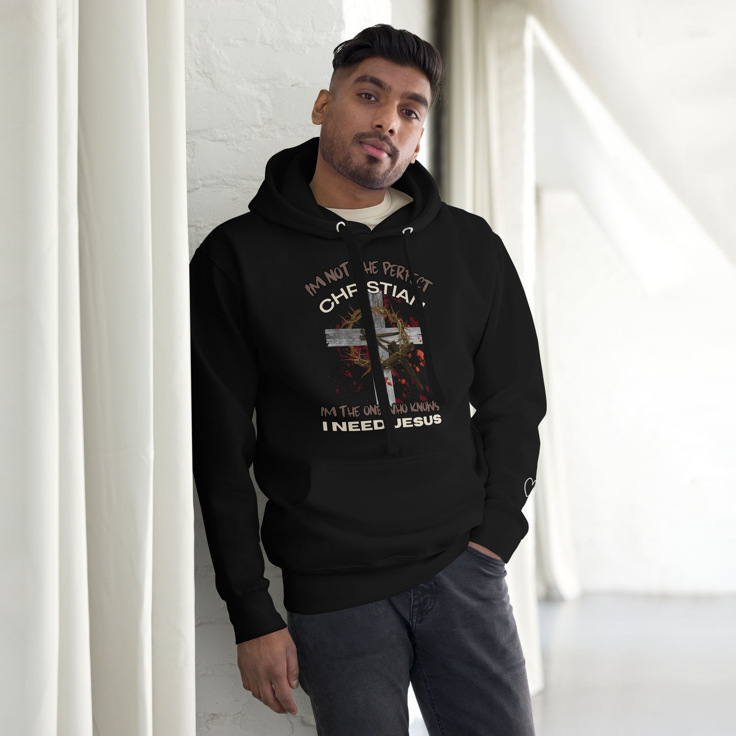 "I'm not the perfect Christian" Unisex Hoodie