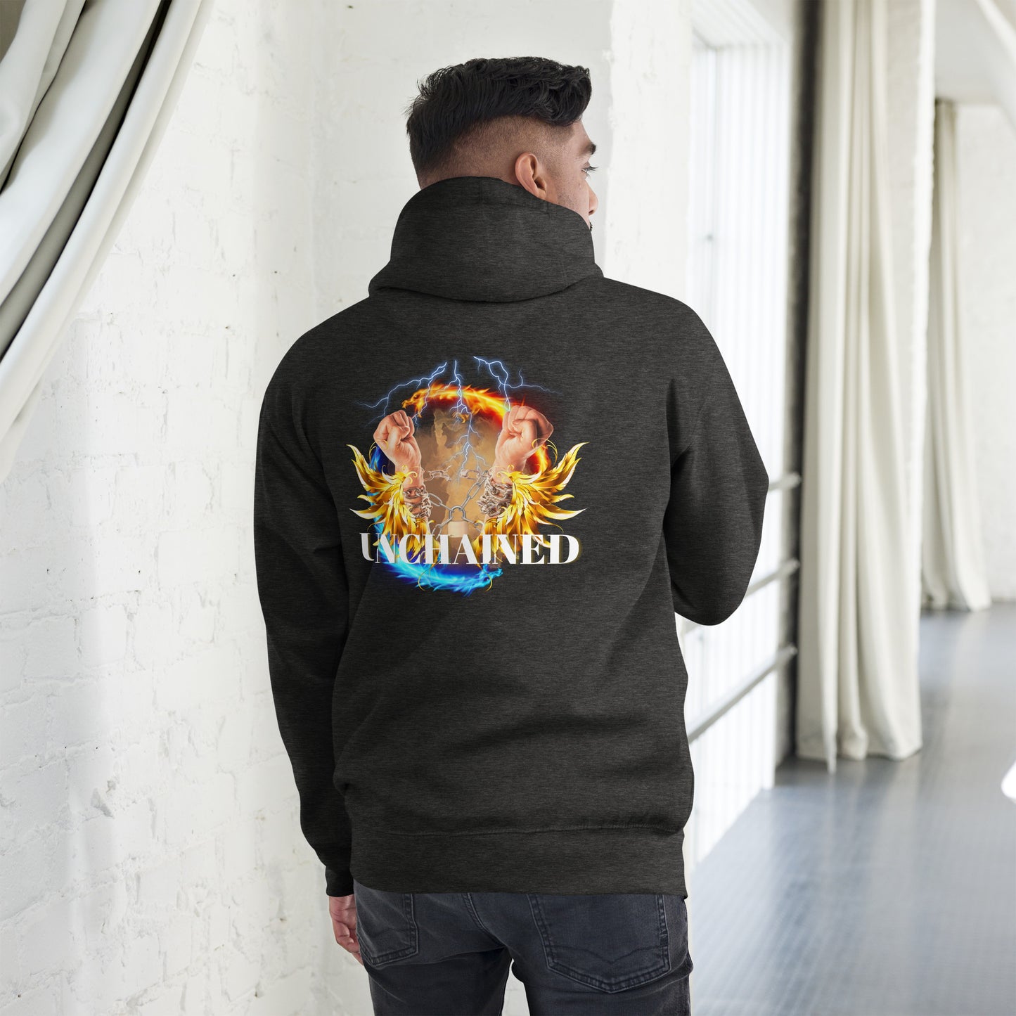 GODS ARMY UNCHAINED Unisex Cotton Hoodie Sweatshirt