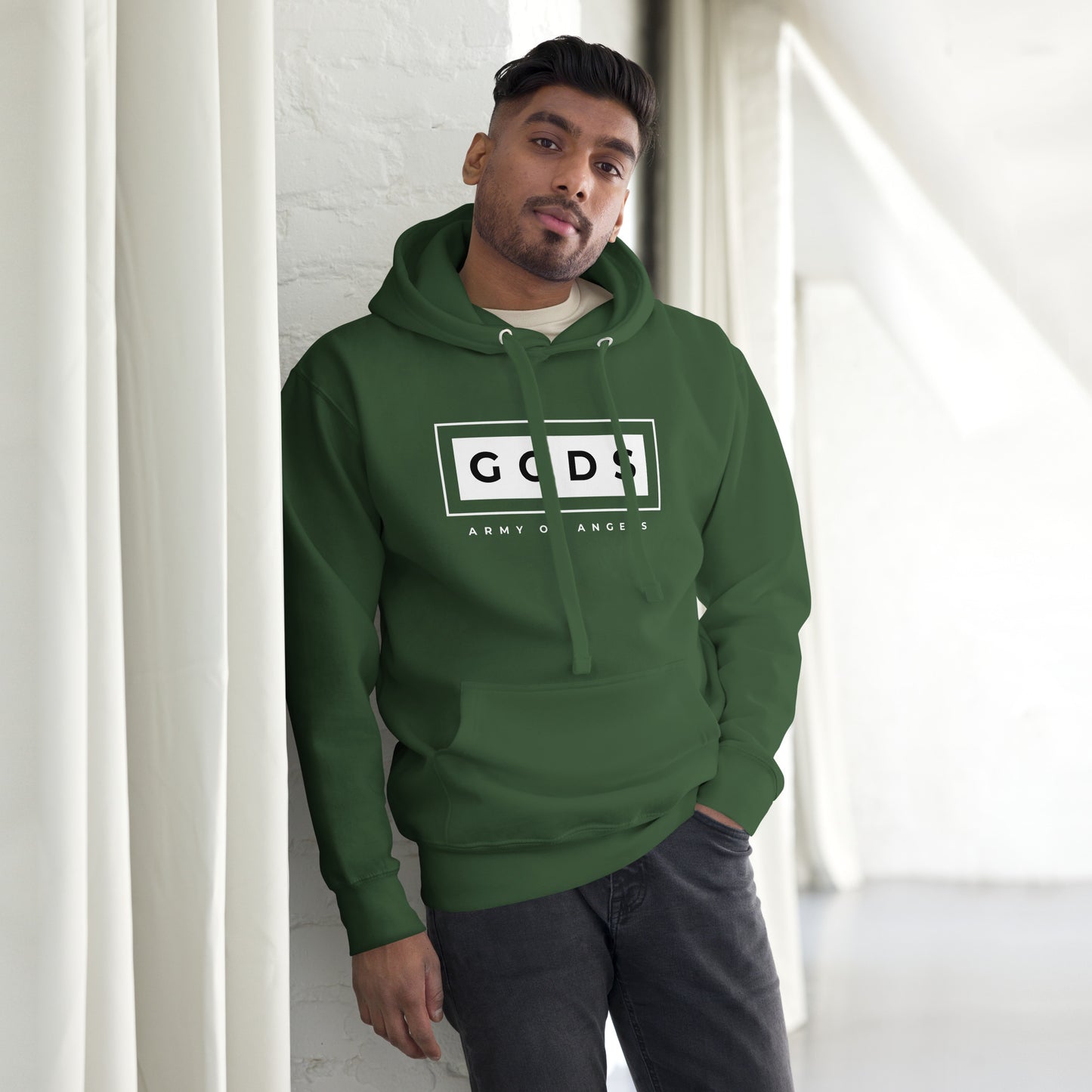 GODS ARMY UNCHAINED Unisex Cotton Hoodie Sweatshirt