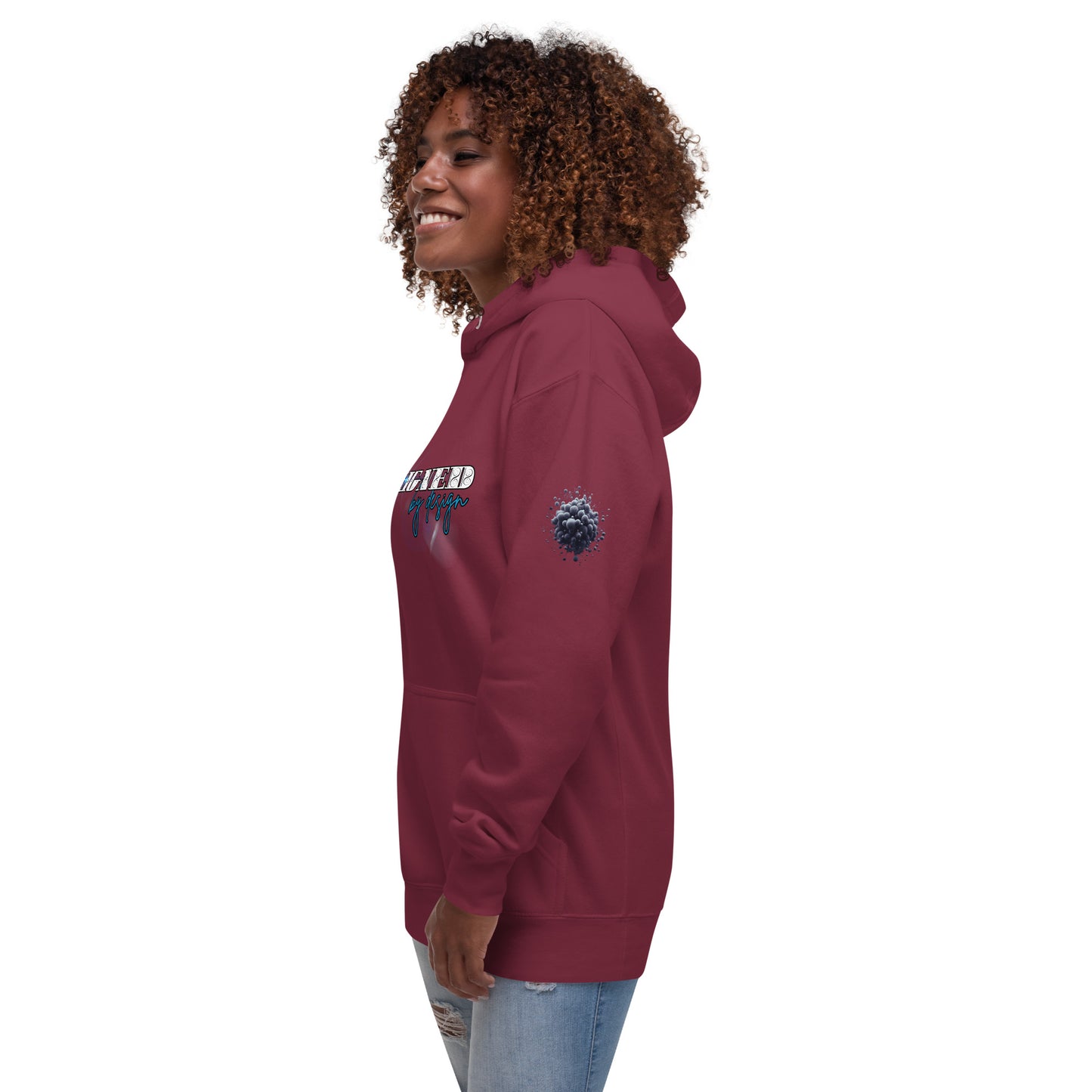 ALIGNED by design Cotton Unisex Hoodie Sweatshirt