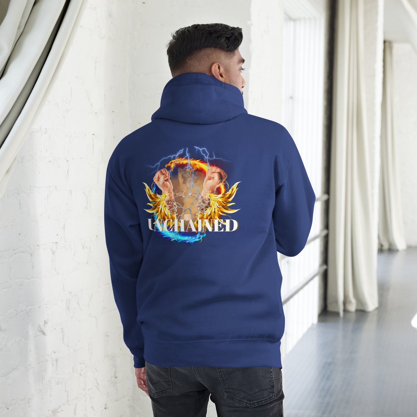 GODS ARMY UNCHAINED Unisex Cotton Hoodie Sweatshirt