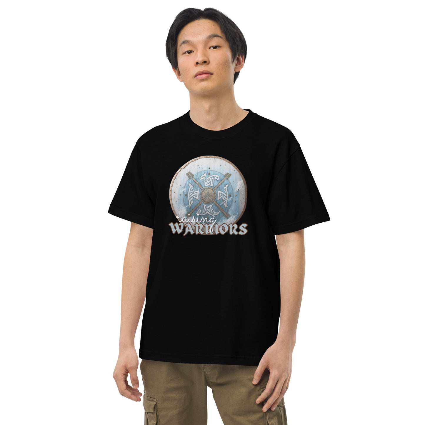 Raising WARRIORS Adult quality cotton t-shirt
