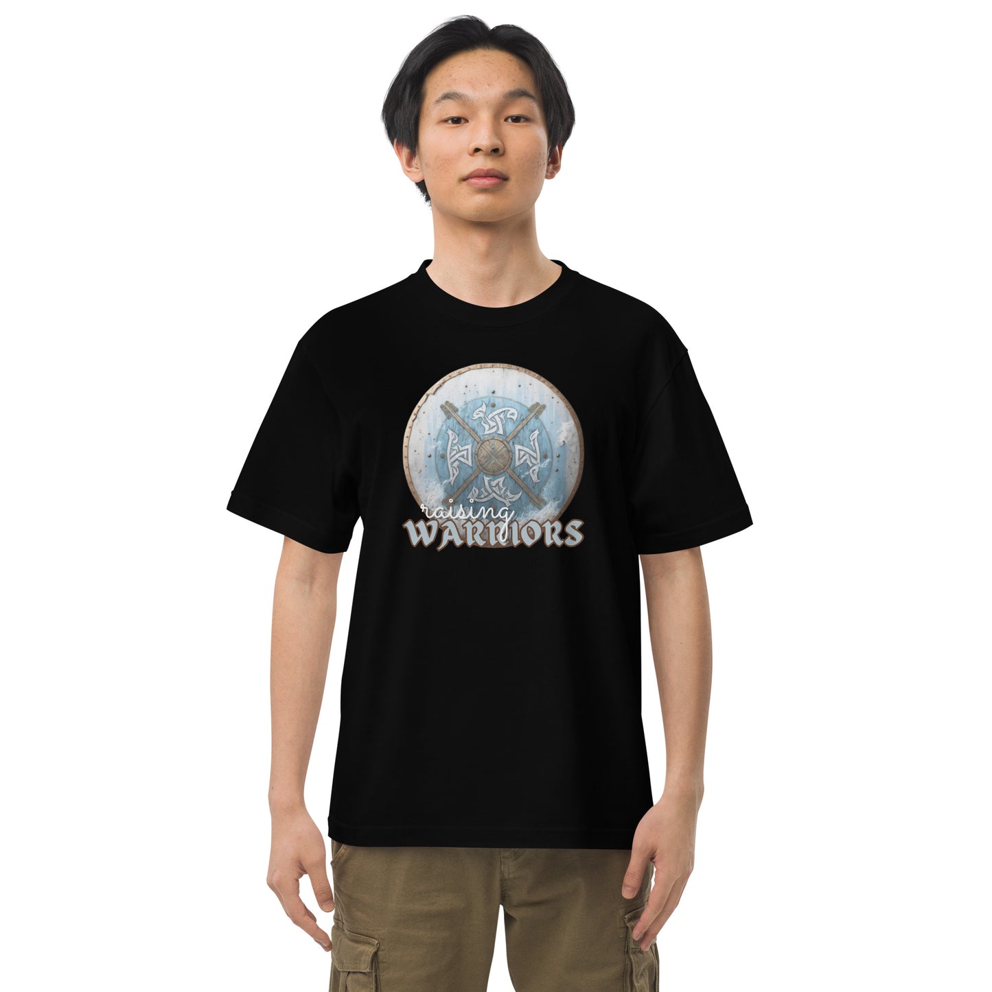 Raising WARRIORS Adult quality cotton t-shirt