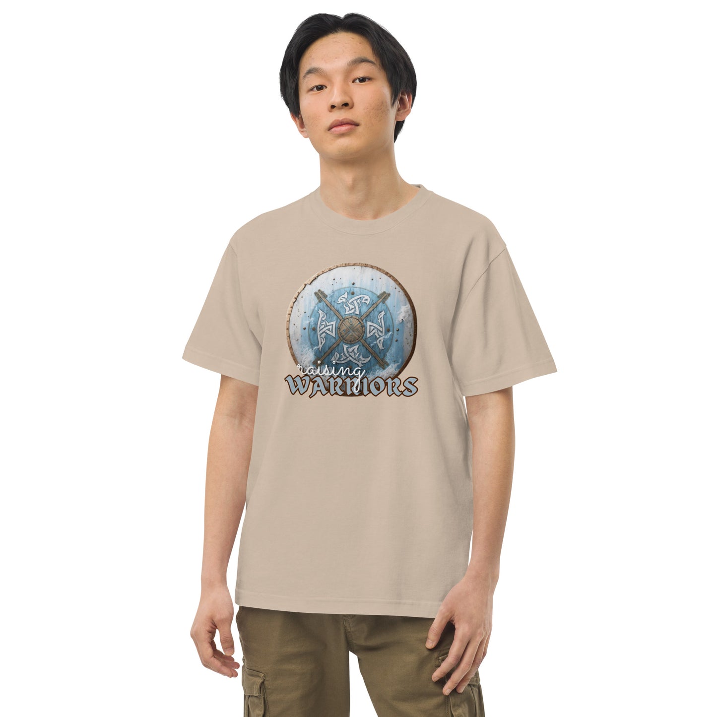 Raising WARRIORS Adult quality cotton t-shirt