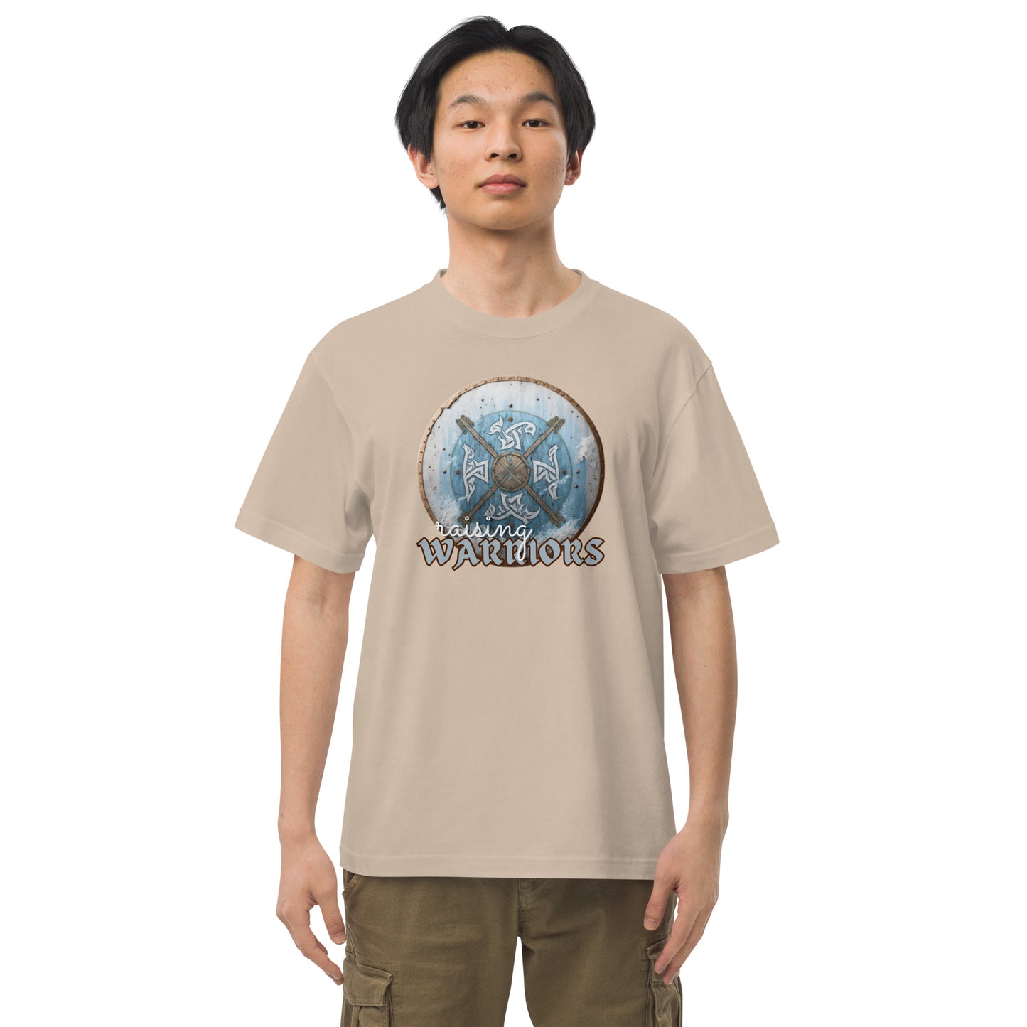 Raising WARRIORS Adult quality cotton t-shirt