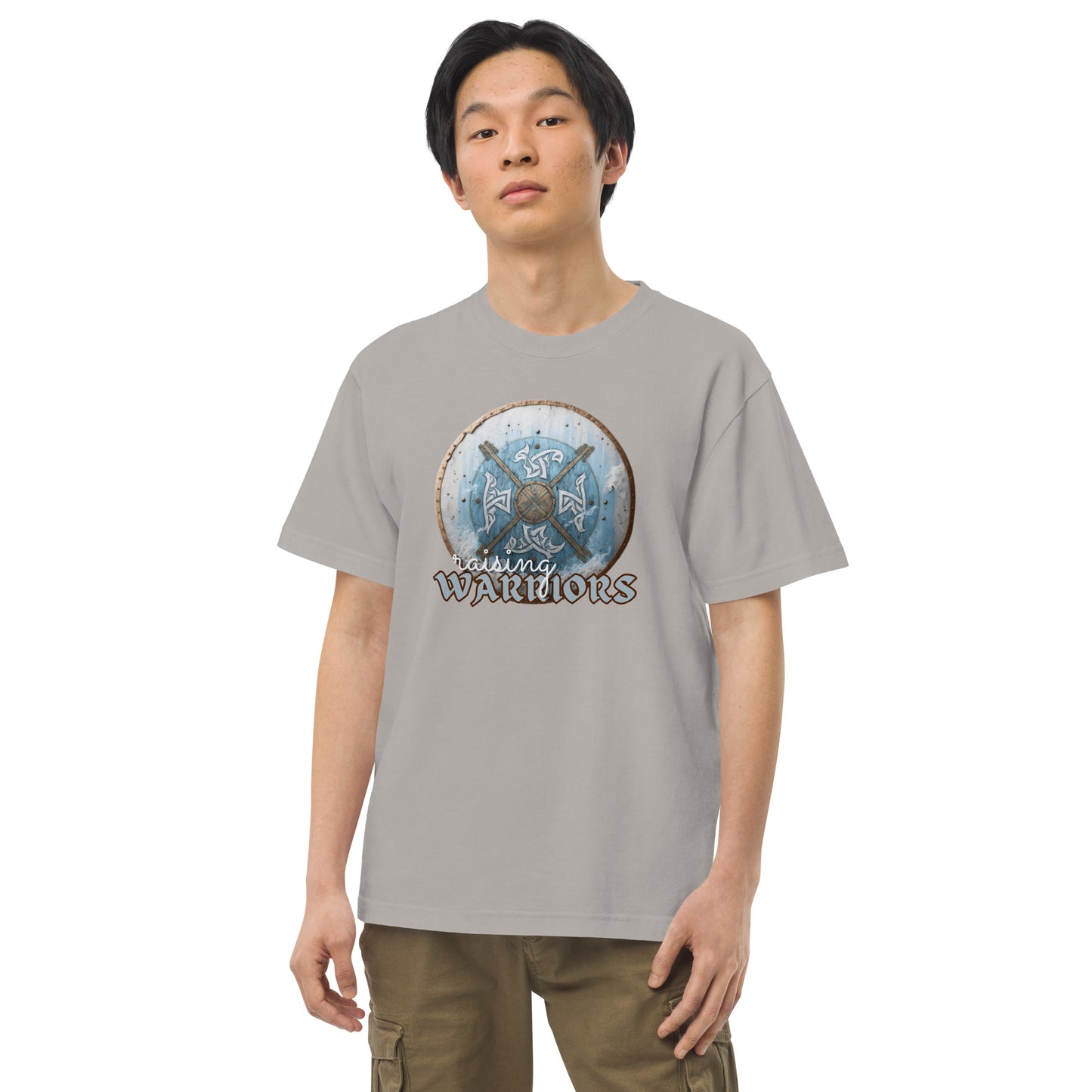 Raising WARRIORS Adult quality cotton t-shirt