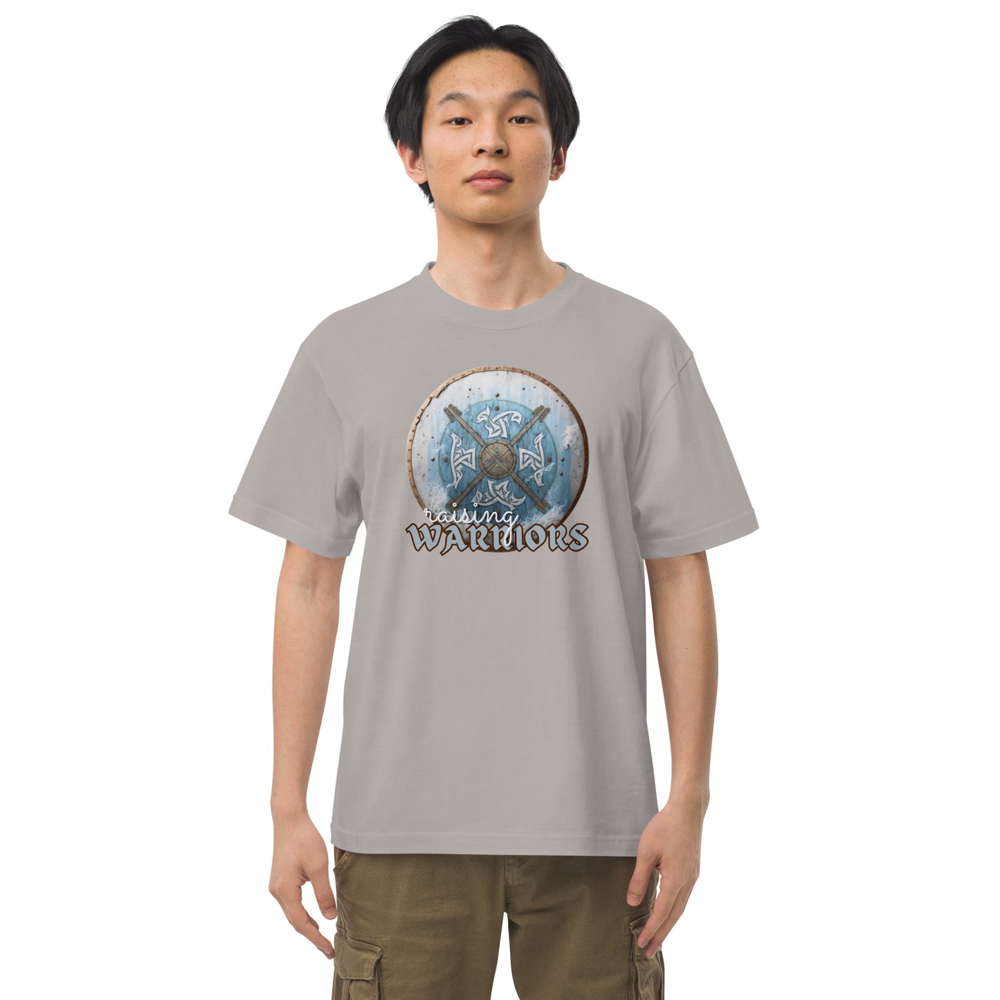 Raising WARRIORS Adult quality cotton t-shirt