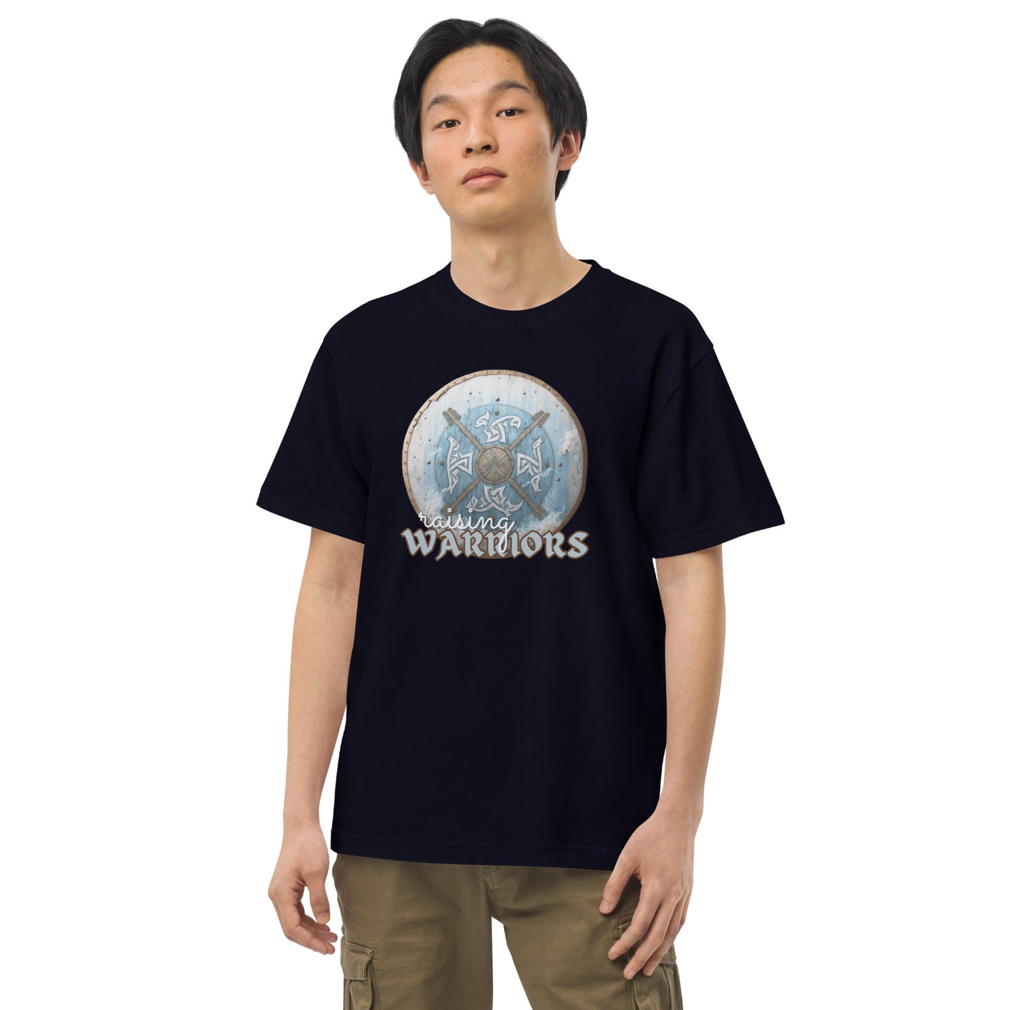 Raising WARRIORS Adult quality cotton t-shirt