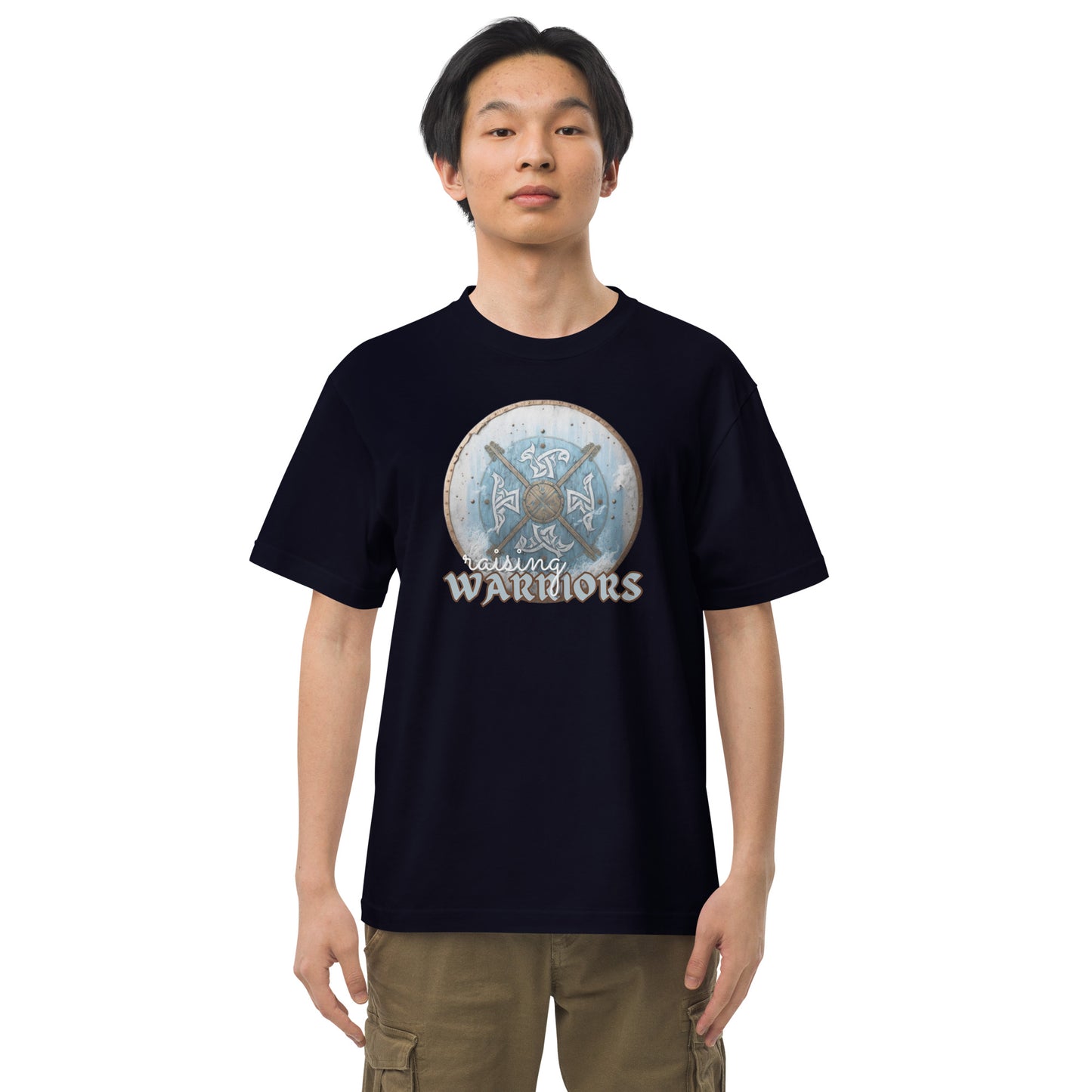 Raising WARRIORS Adult quality cotton t-shirt