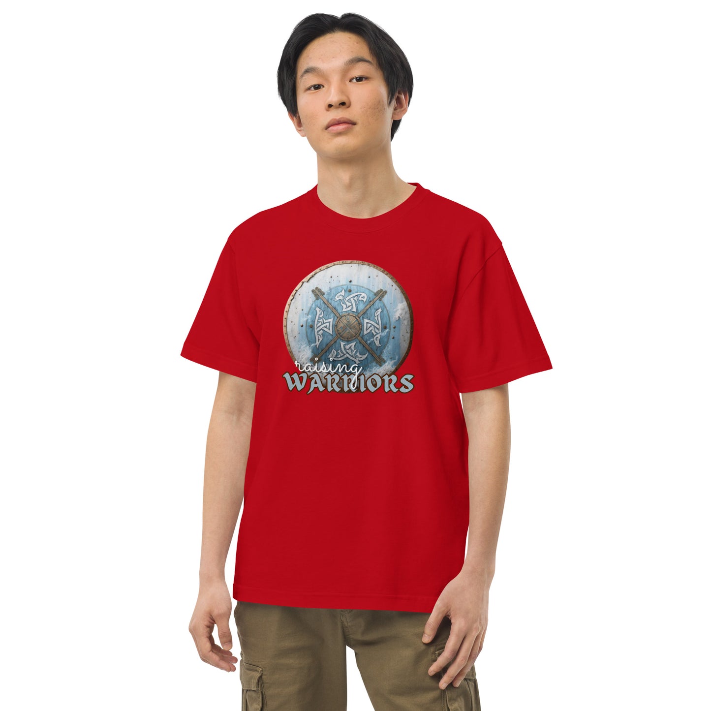Raising WARRIORS Adult quality cotton t-shirt