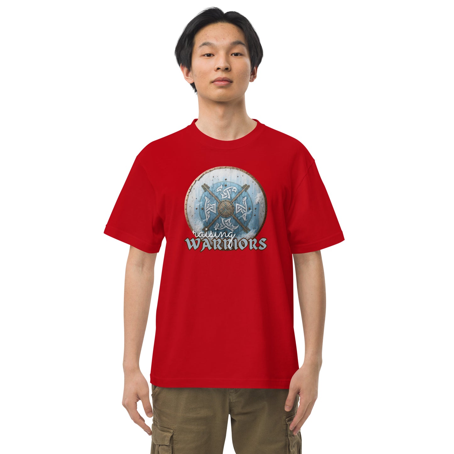 Raising WARRIORS Adult quality cotton t-shirt