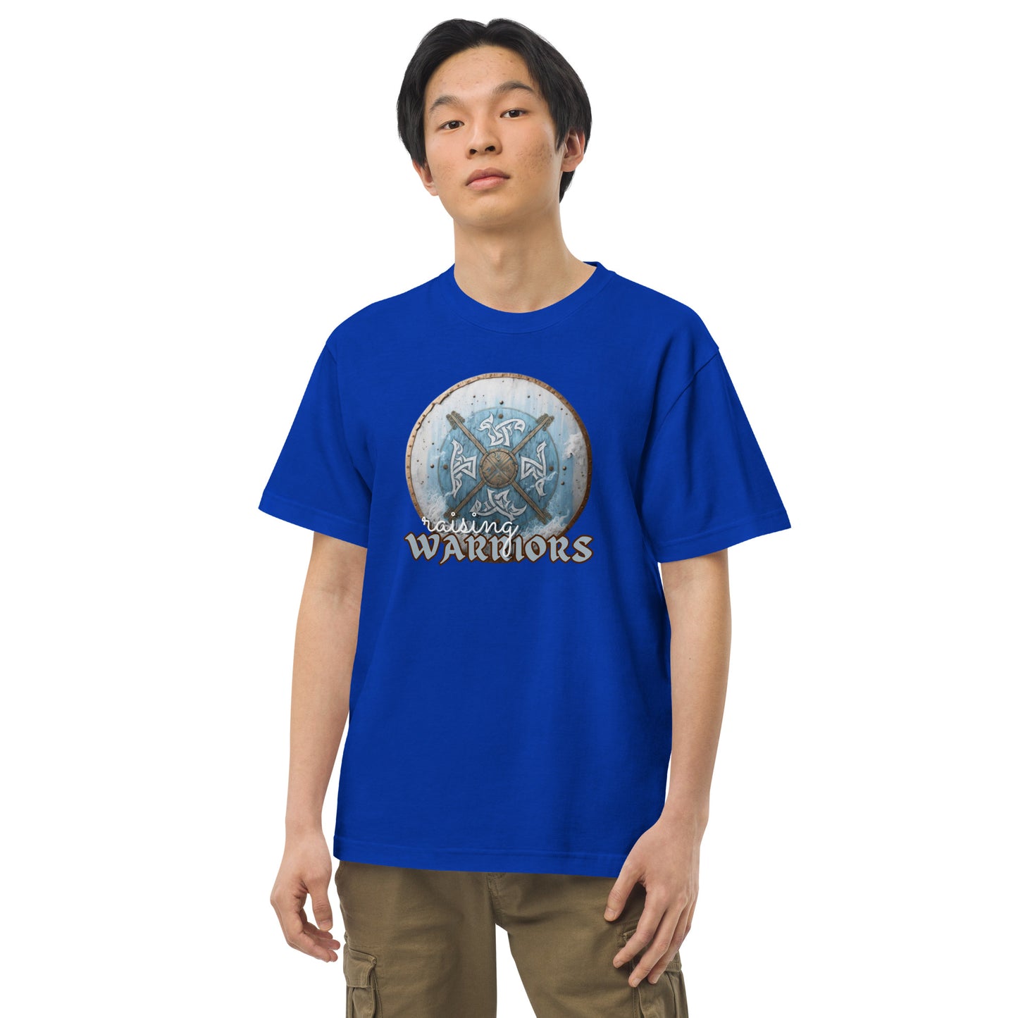 Raising WARRIORS Adult quality cotton t-shirt