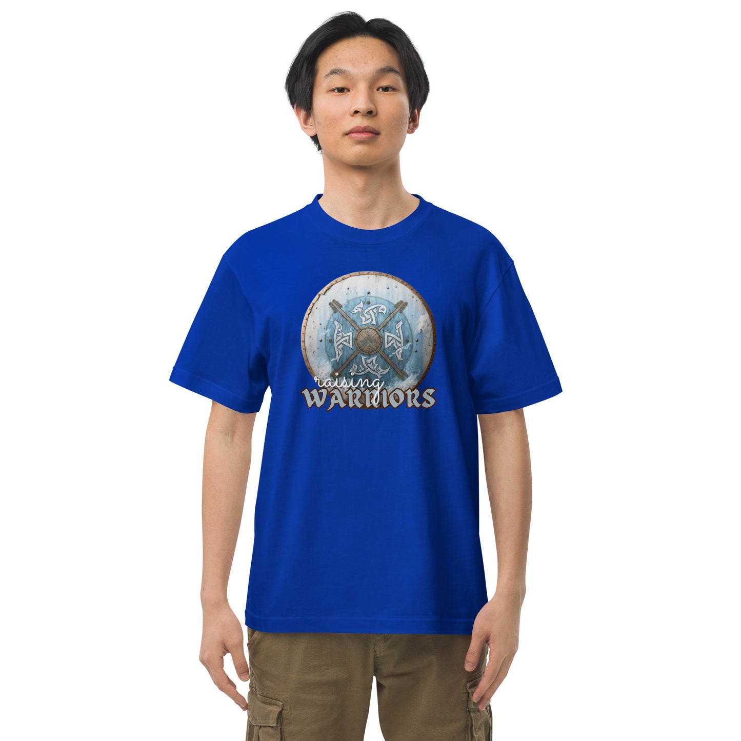 Raising WARRIORS Adult quality cotton t-shirt