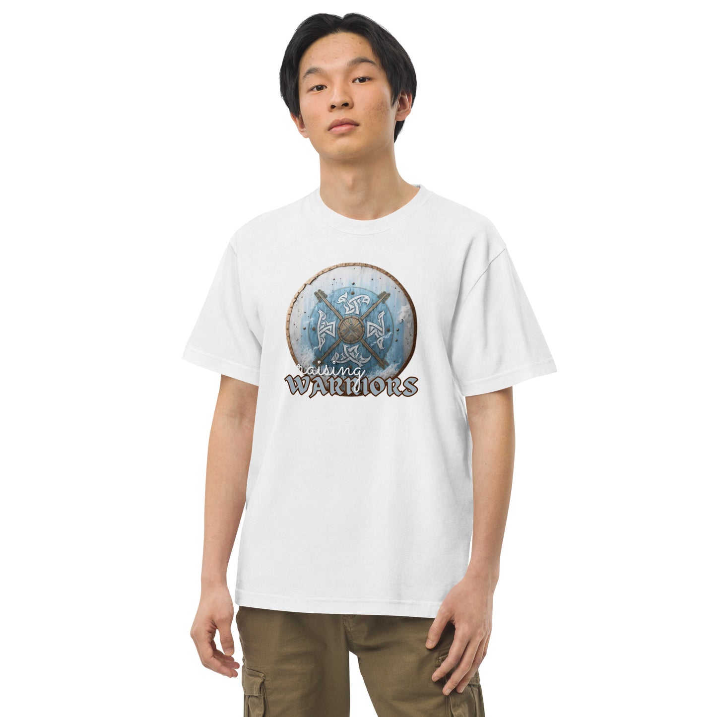 Raising WARRIORS Adult quality cotton t-shirt