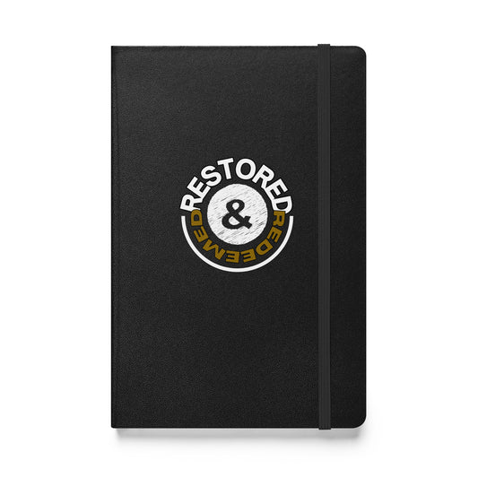 RESTORED & REDEEMED Hardcover bound notebook