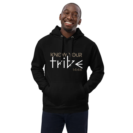 TRIBE, "know your" Premium eco graphic hoodie sweatshirt