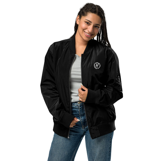We are One! Premium recycled bomber jacket
