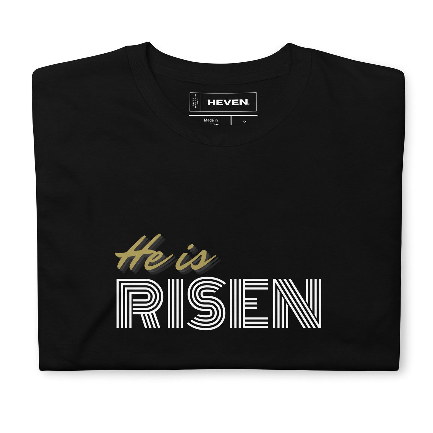 He is RISEN Short-Sleeve Unisex Graphic T-Shirt