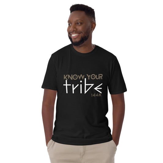 TRIBE, "know your" Short-Sleeve Unisex Graphic Cotton T-Shirt