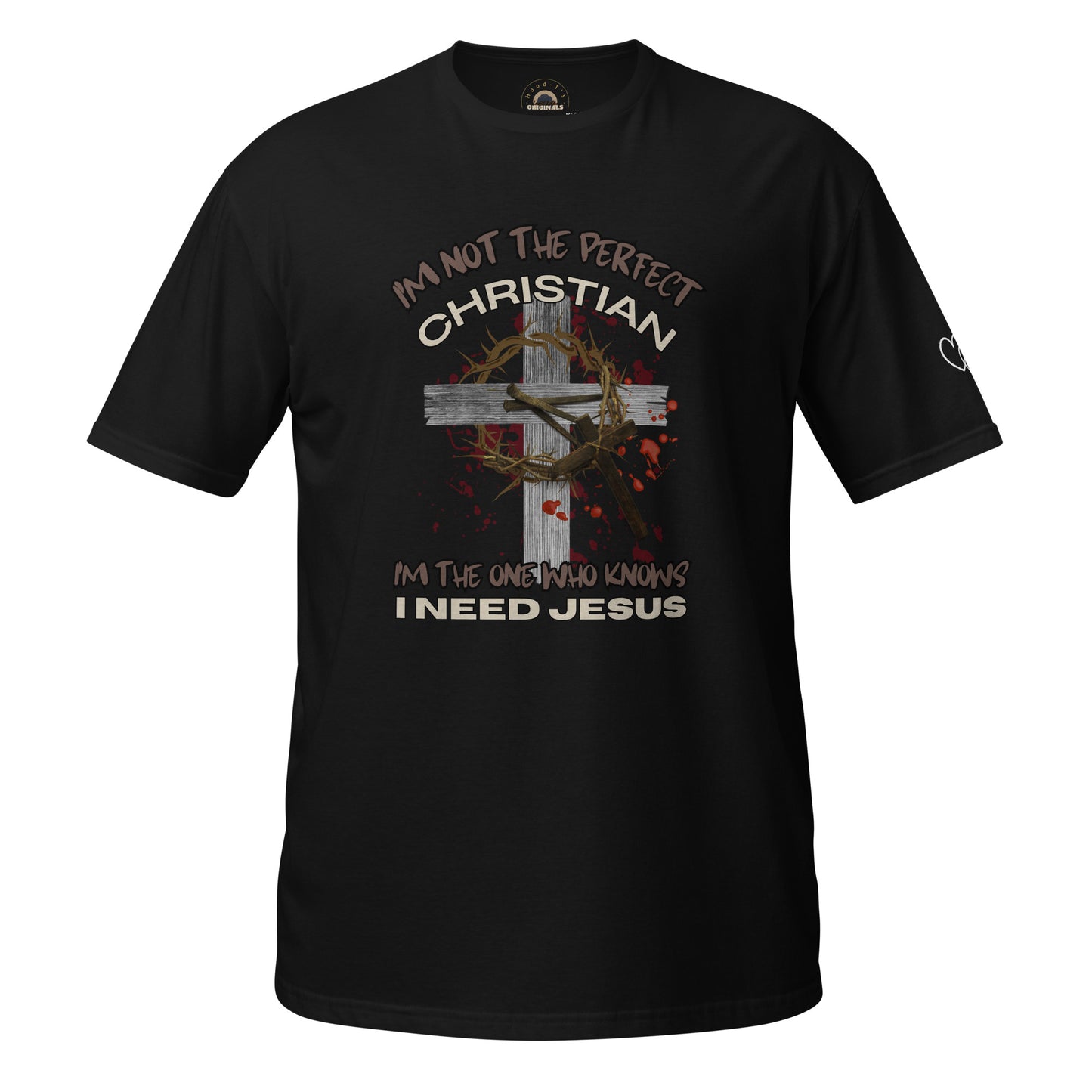 "I'm not the perfect Christain" - Short-Sleeve Unisex Soft Cotton T-Shirt