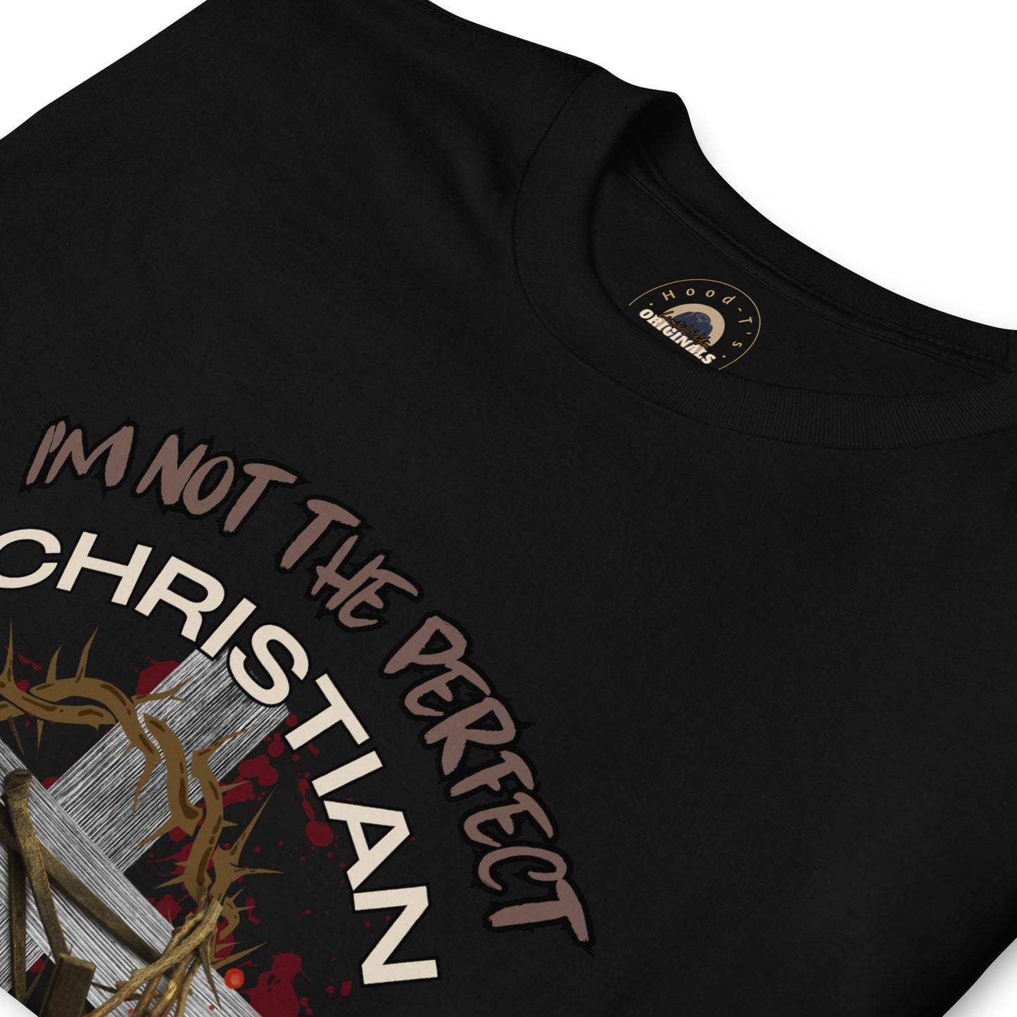 "I'm not the perfect Christain" - Short-Sleeve Unisex Soft Cotton T-Shirt