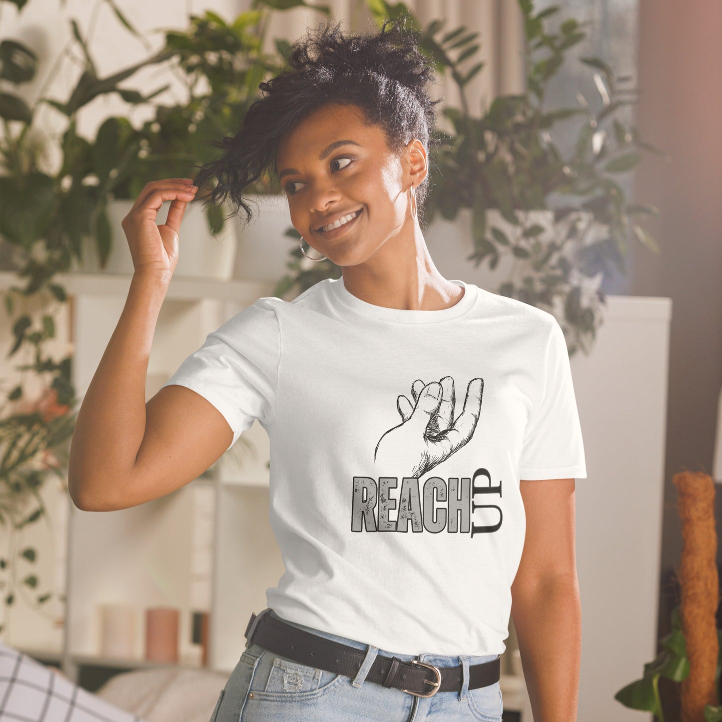 REACH UP "Matthew 11:28" Short-Sleeve Unisex T-Shirt