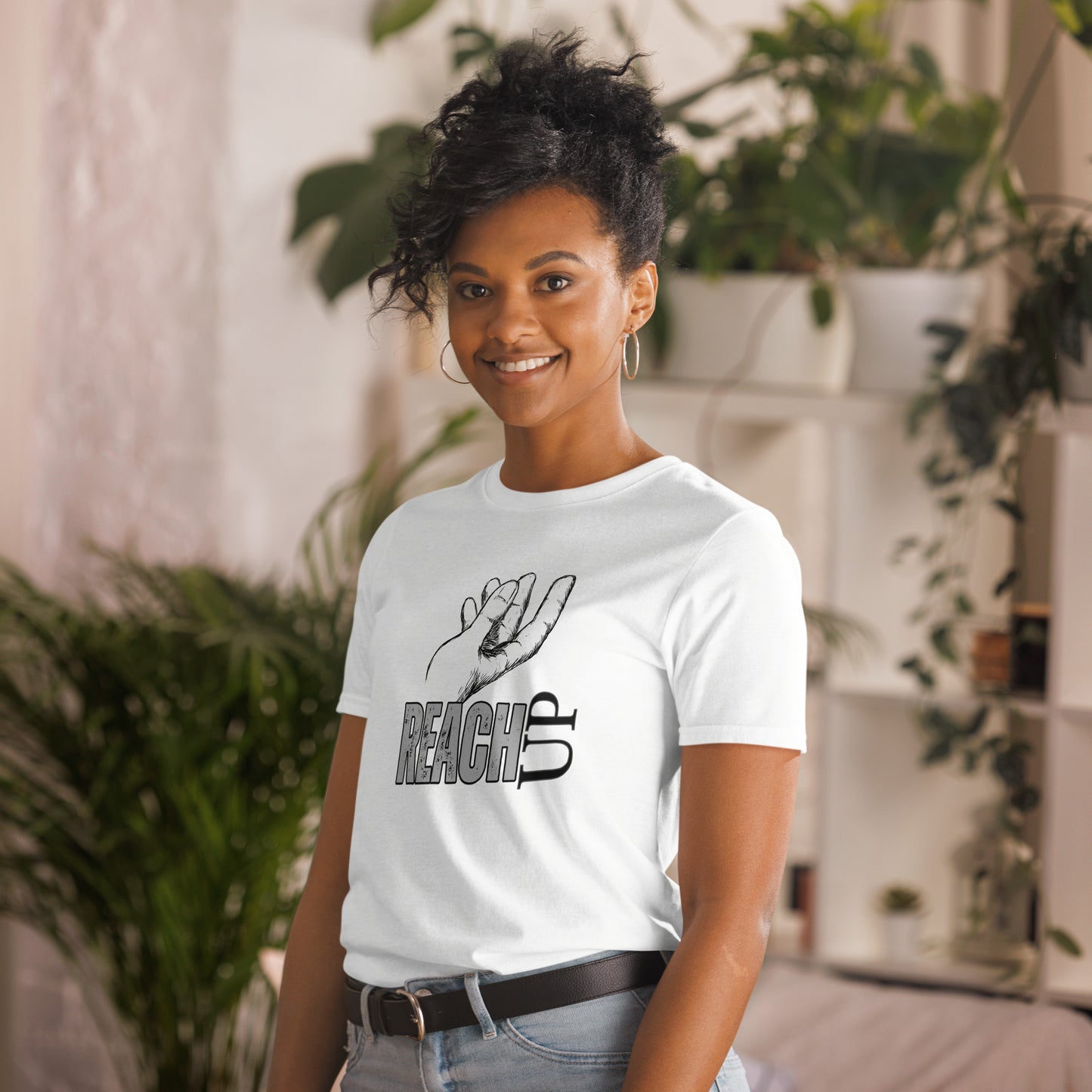 REACH UP "Matthew 11:28" Short-Sleeve Unisex T-Shirt