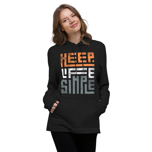 KEEP LIFE SIMPLE Unisex Lightweight Cotton Sweatshirt