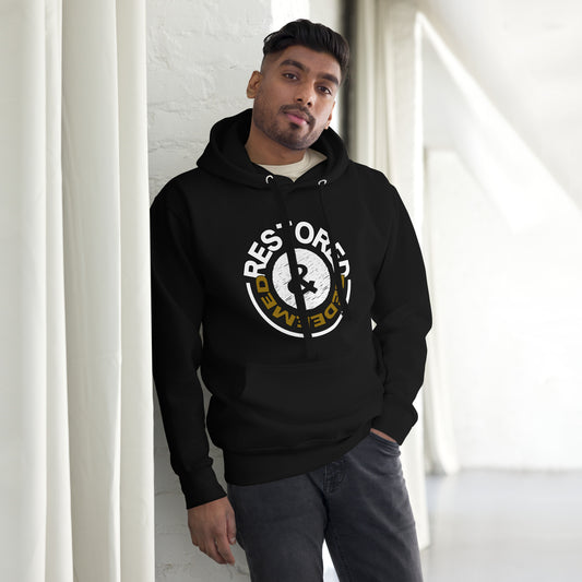 RESTORED & REDEEMED Cotton Blend Unisex Hoodie Sweatshirt