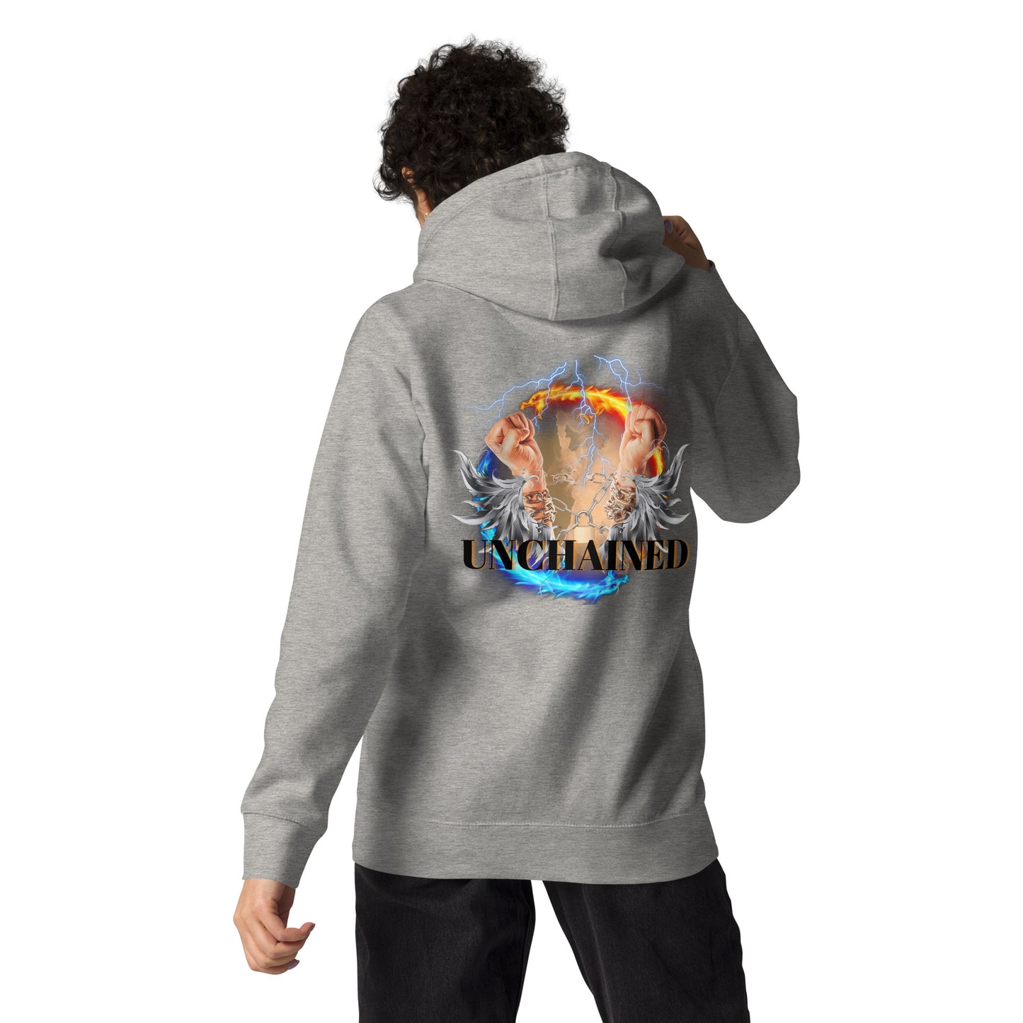 GODS ARMY UNCHAINED Unisex Cotton Hoodie Sweatshirt