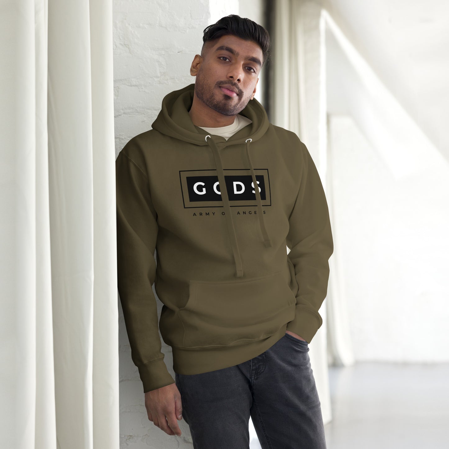 GODS ARMY UNCHAINED Unisex Cotton Hoodie Sweatshirt