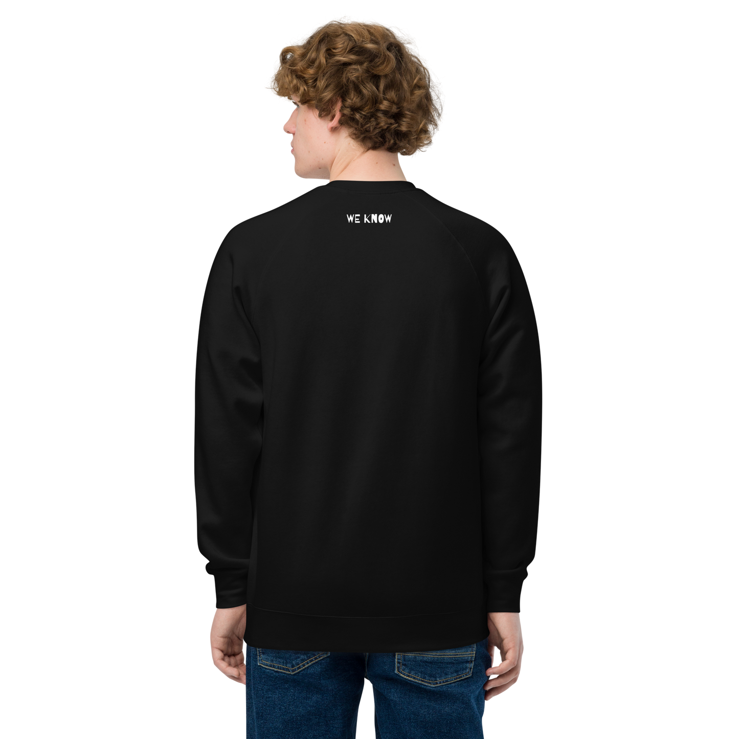 told ya "SO" Unisex raglan graphic sweatshirt