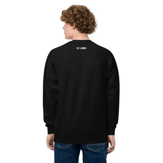 told ya "SO" Unisex raglan graphic sweatshirt