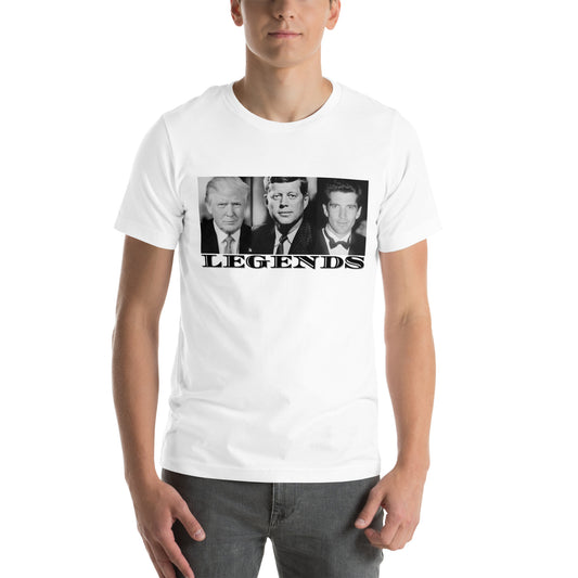 The "LEGENDS" of the USA! Unisex cotton t-shirt